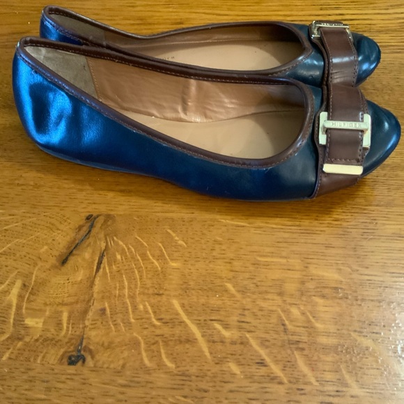 Navy ballet with buckle - Picture 2 of 6